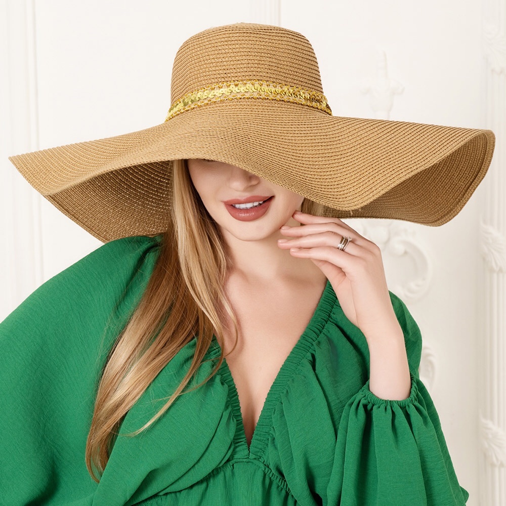 Natural Straw Sun Hat